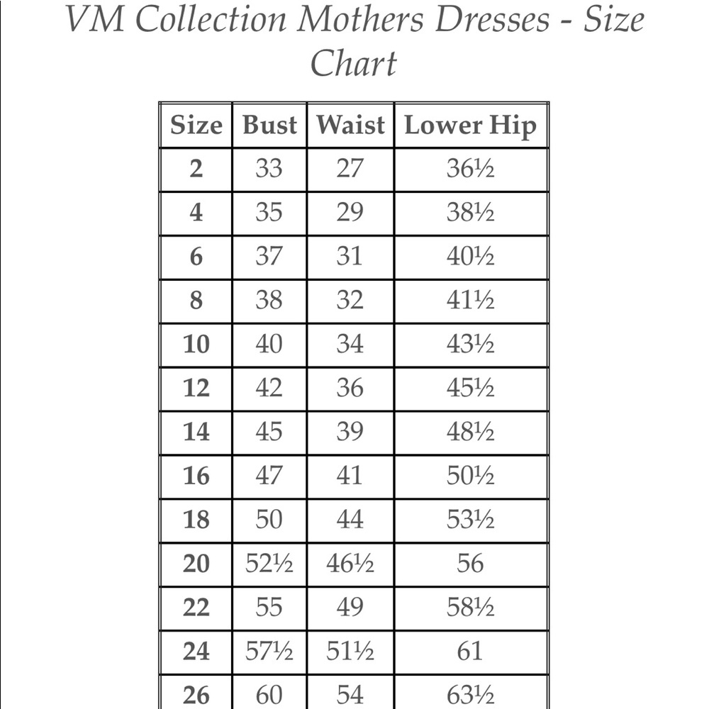 VM Special Edition Collection Mother of Bride Dress - Picture 7 of 7